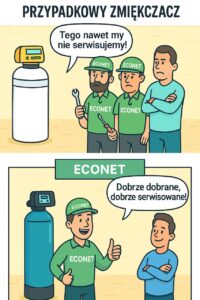 nie wybieraj filtrów do wody których potem nikt nie potrafi i nie chce serwisować